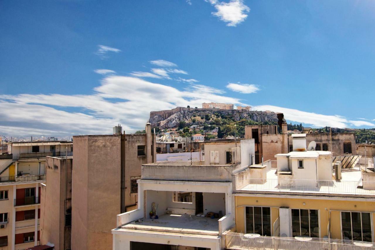 Topfloor Stylish Apartment With Acropolis View! Athènes Extérieur photo