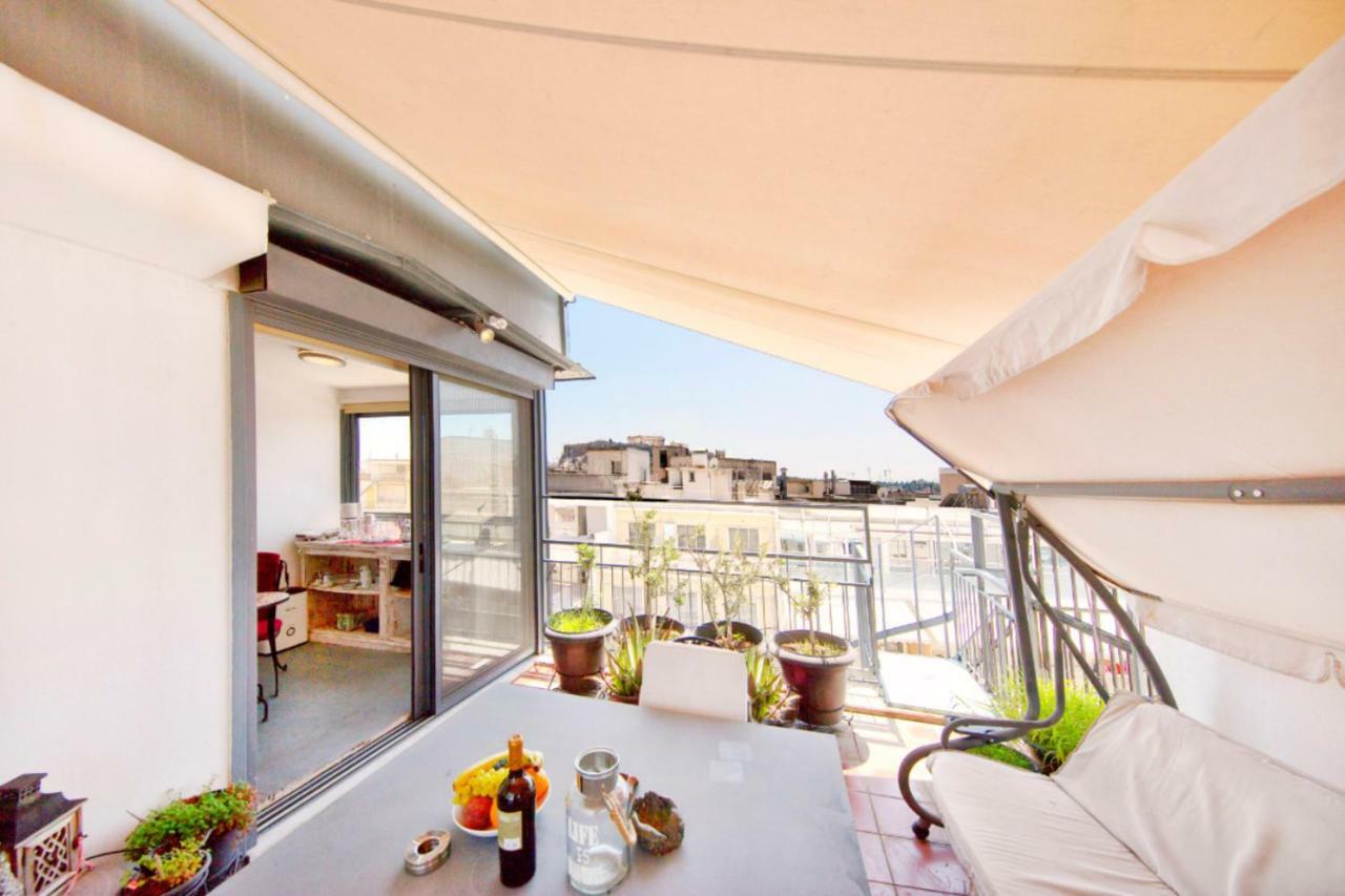 Topfloor Stylish Apartment With Acropolis View! Athènes Extérieur photo